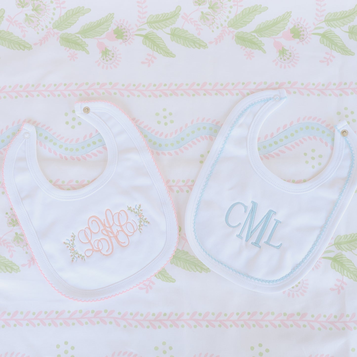 Picot-Trimmed Bib