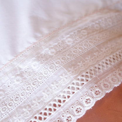 "The Gardenia" Receiving Blanket