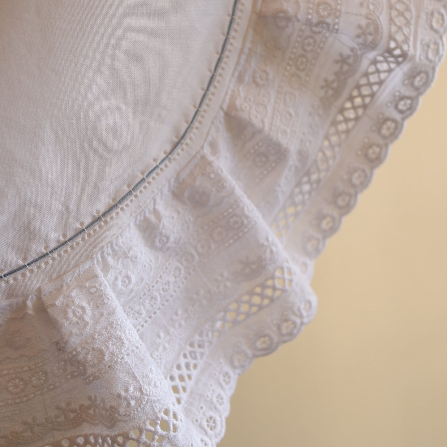 "The Gardenia" Receiving Blanket