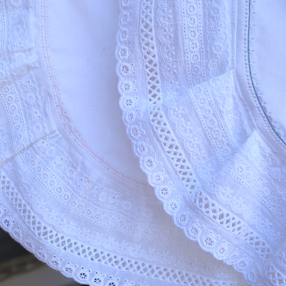 "The Gardenia" Receiving Blanket