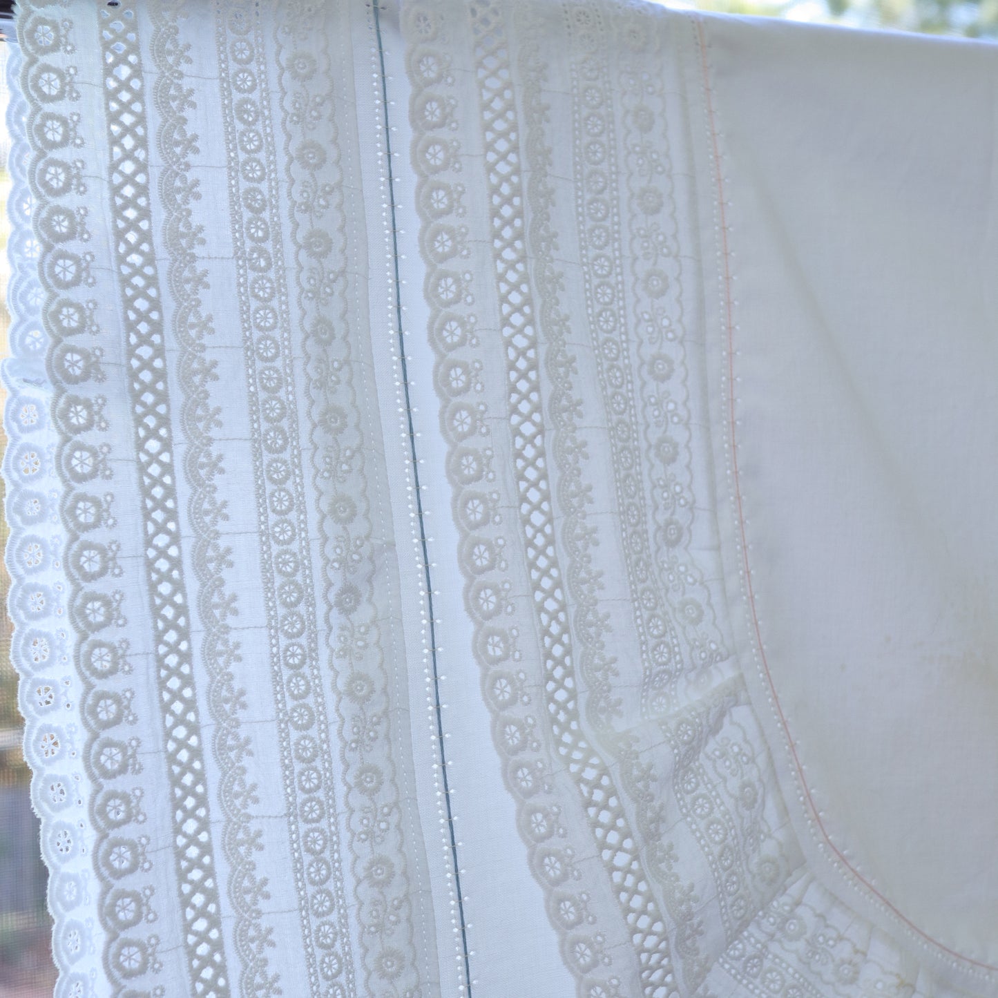 "The Gardenia" Receiving Blanket