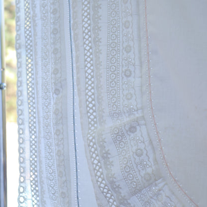 "The Gardenia" Receiving Blanket