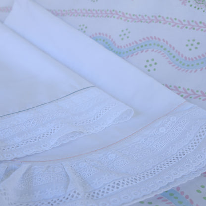 "The Gardenia" Receiving Blanket