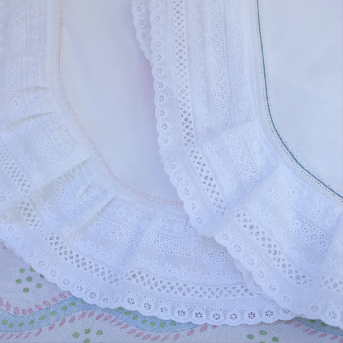 "The Gardenia" Receiving Blanket