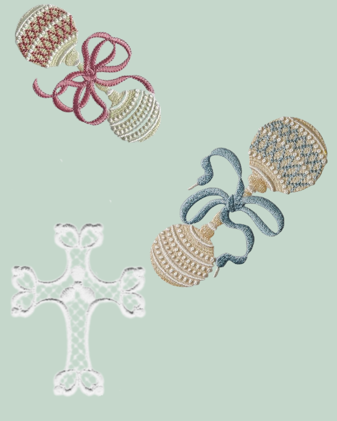 "The Gardenia" Receiving Blanket